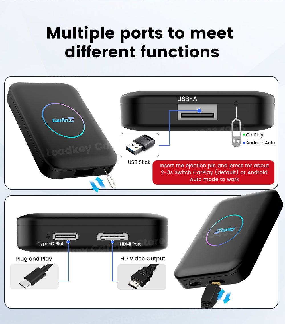 CarlinKit Android 4ram + 32g     TV Box Wireless Adatper