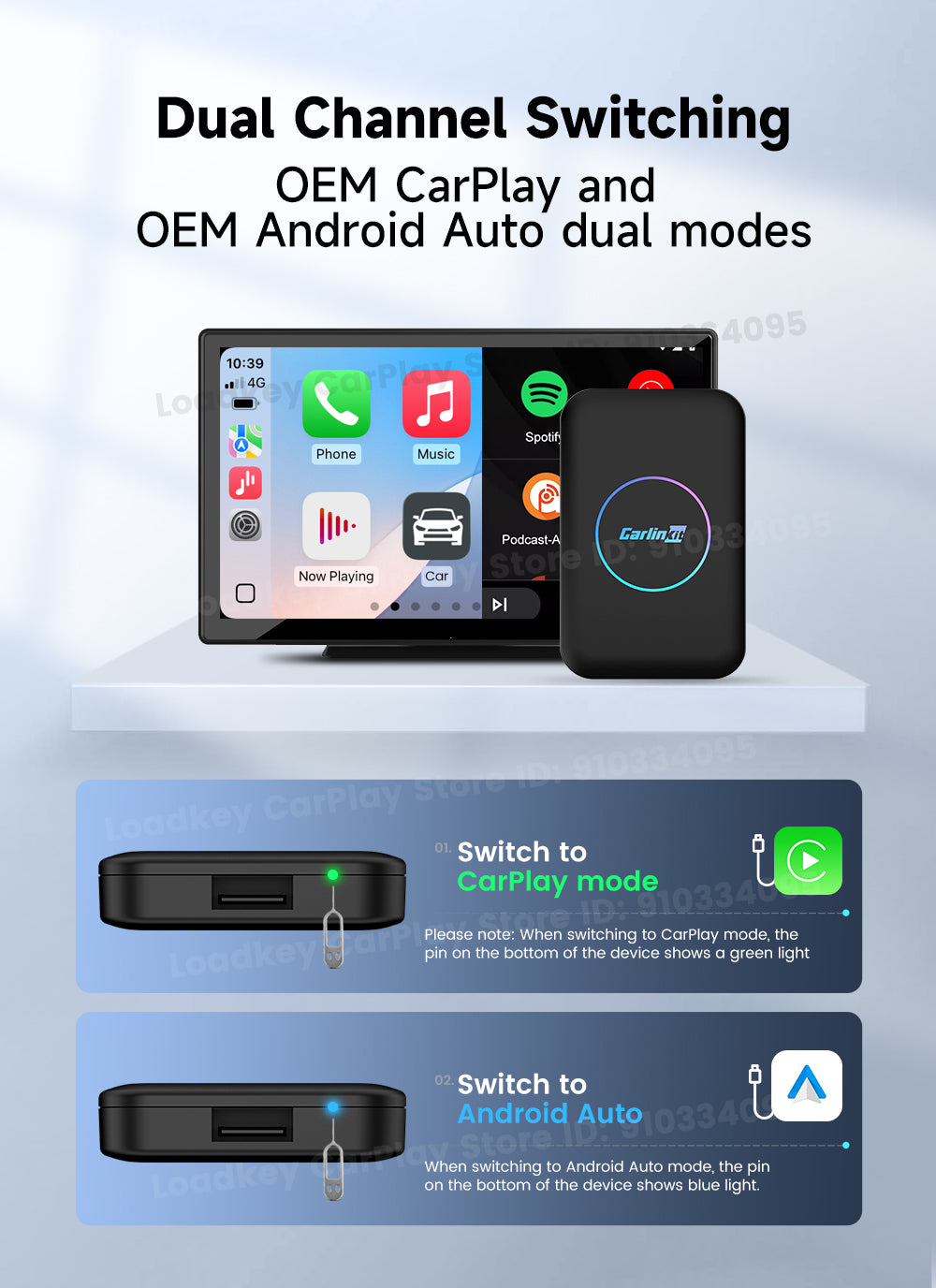 CarlinKit Android 4ram + 32g     TV Box Wireless Adatper