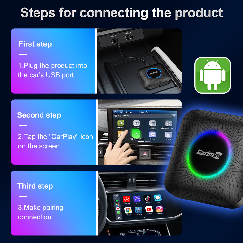 carlinkit android 13          8ram + 128 GB