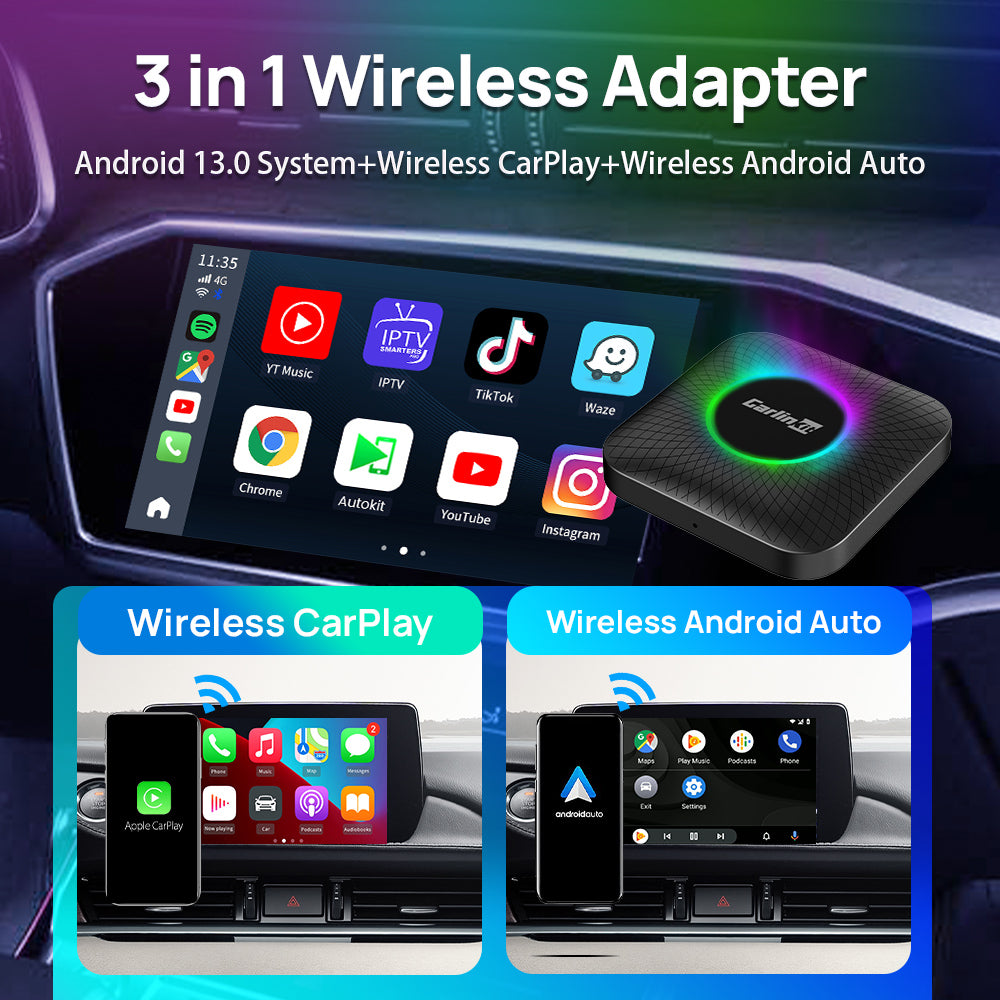 carlinkit android 13          8ram + 128 GB