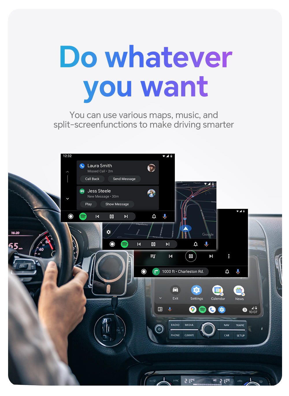 adapter Apple carplay + Android Auto Wireless