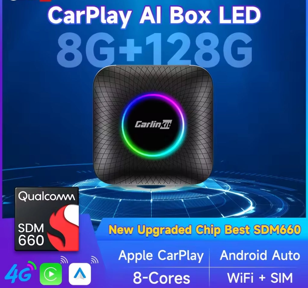 carlinkit android 13          8ram + 128 GB